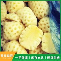 速凍新鮮菠蘿批發 冷凍鳳梨果肉烘培果汁果醬飲品